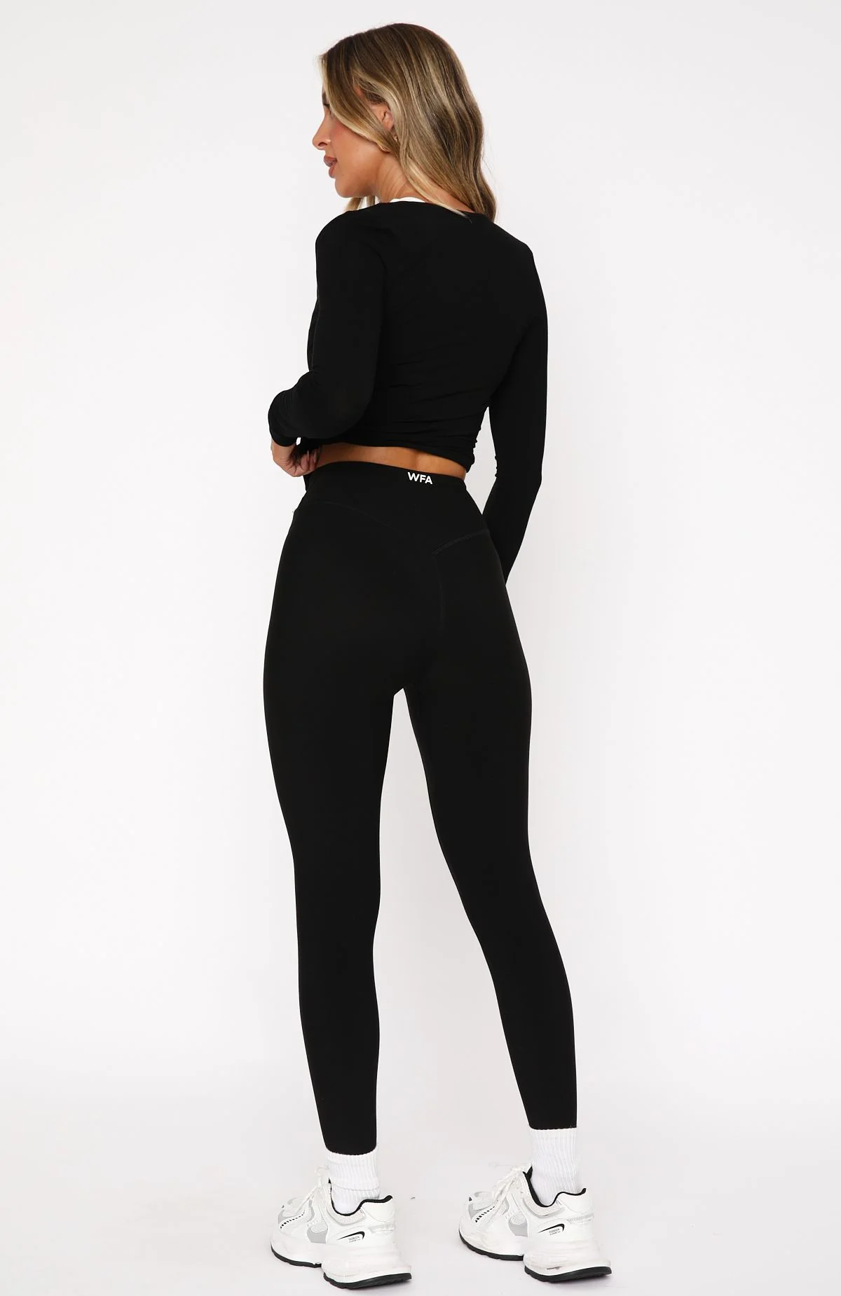 Go Getter High Waisted Leggings Black - Image 5