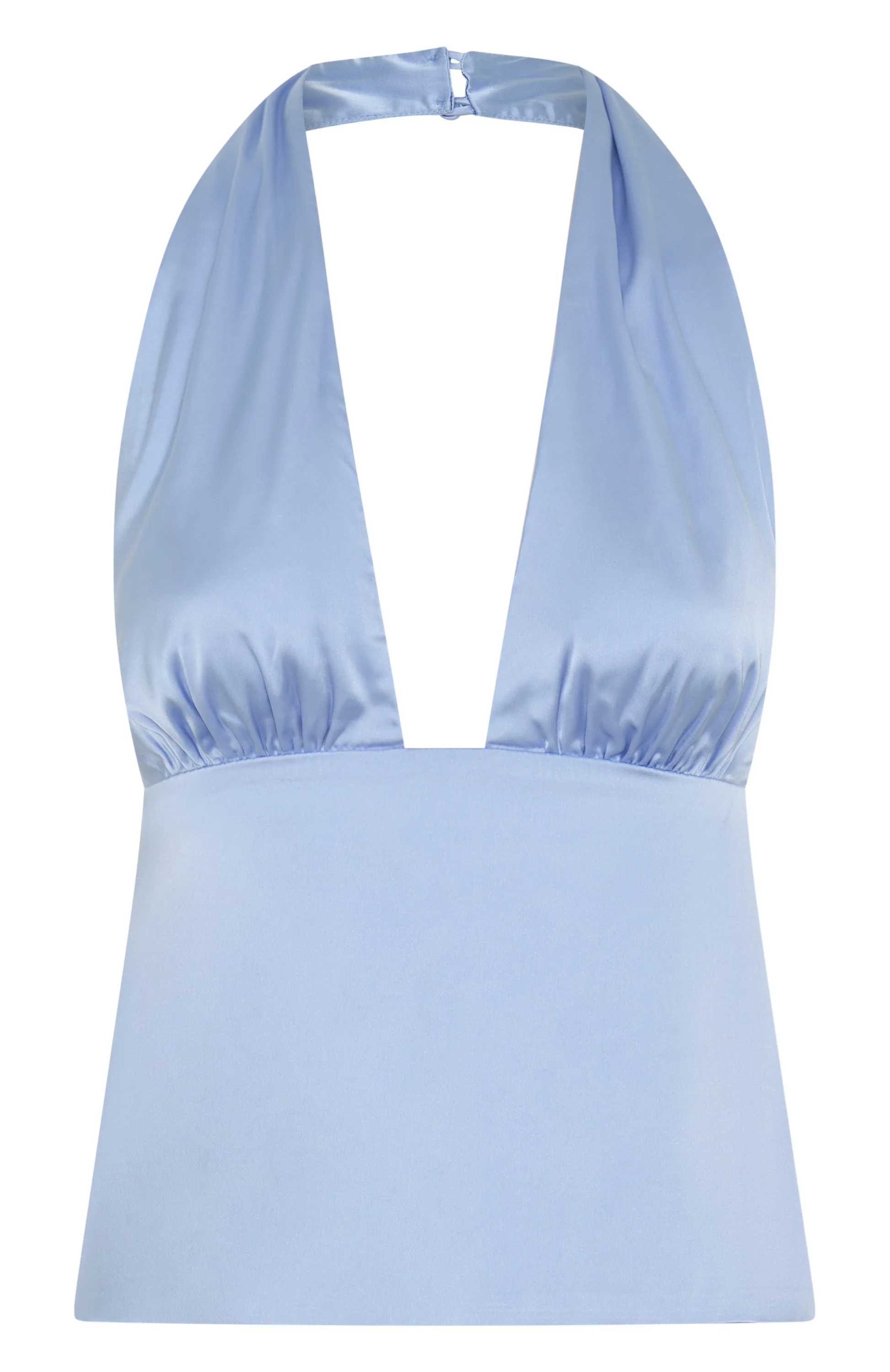 Here For Me Halter Top Blue - Image 7