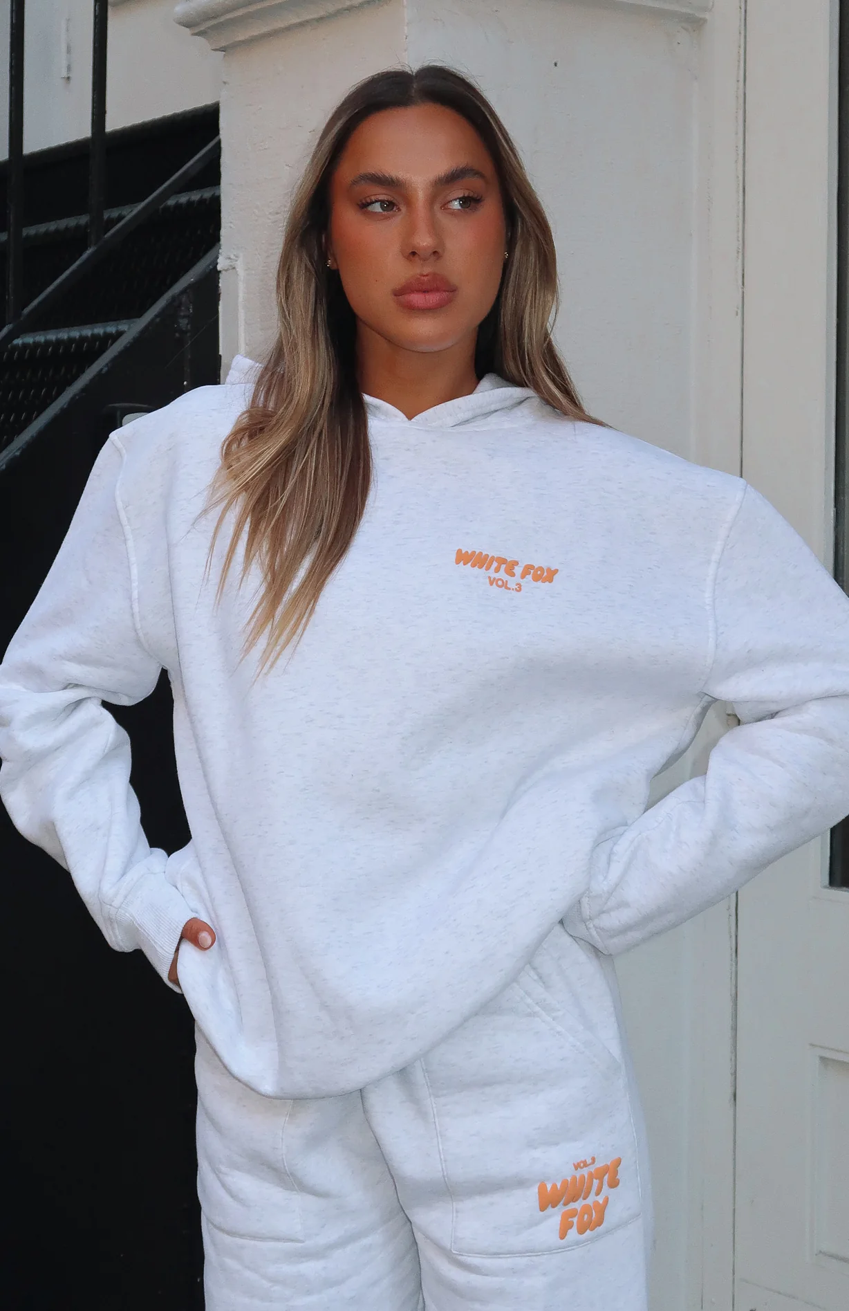 Offstage Hoodie Peach Fizz - Image 5