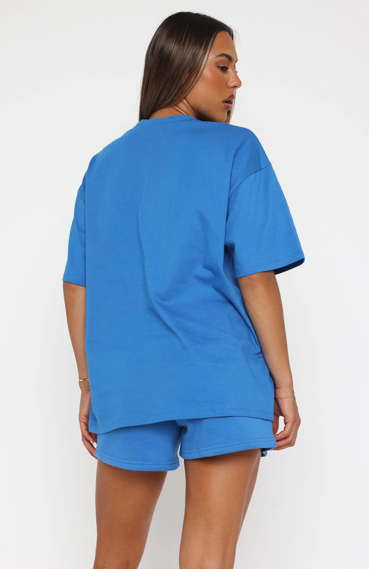 Offstage Oversized Tee Azure - Image 4