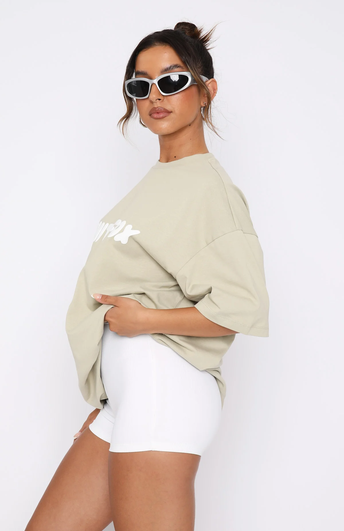Offstage Oversized Tee Moss - Image 3