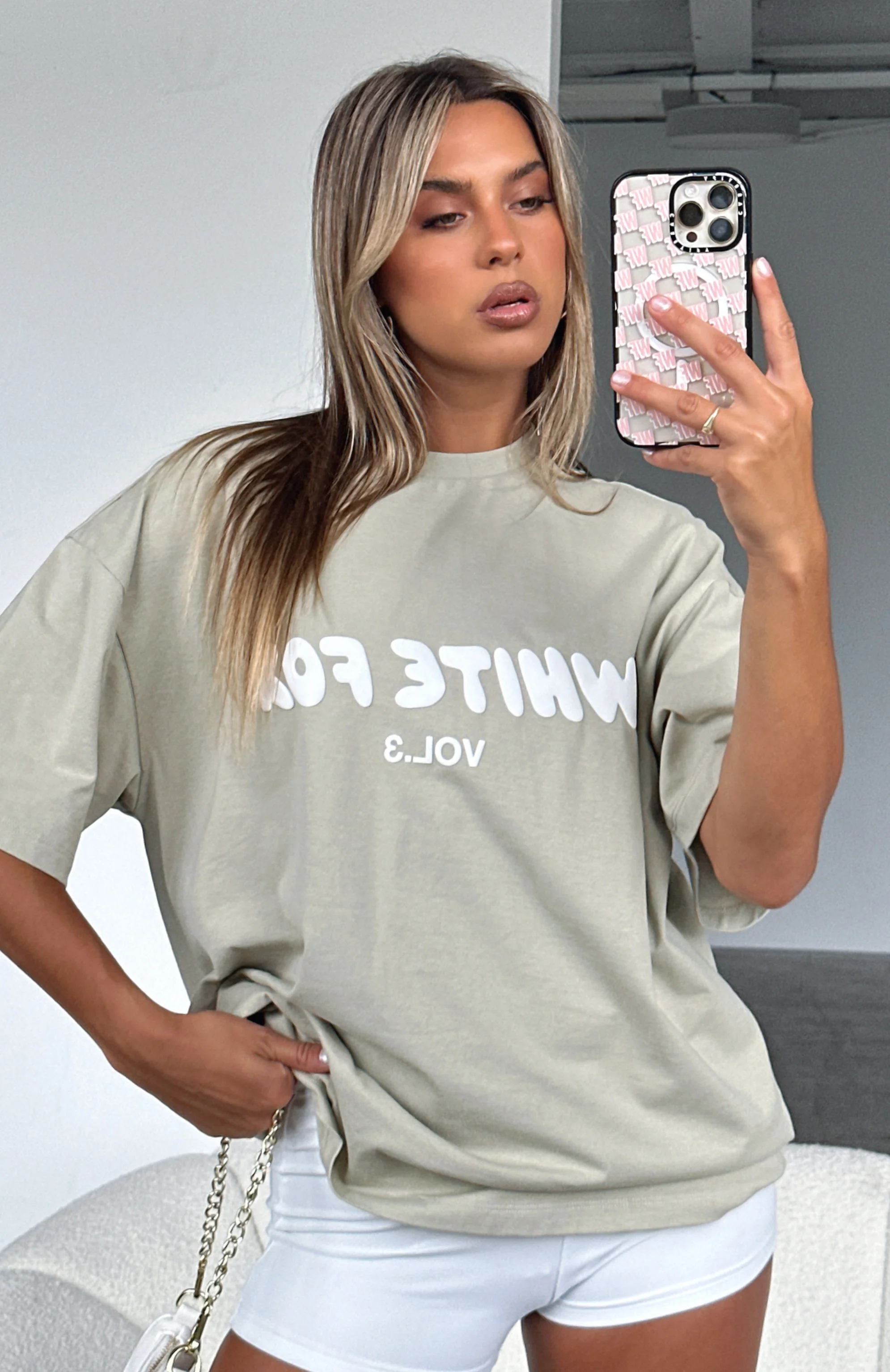 Offstage Oversized Tee Moss - Image 5