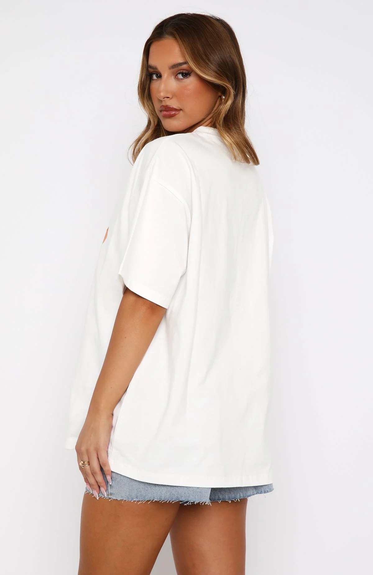Power Of Possibility Oversized Tee White - Image 4