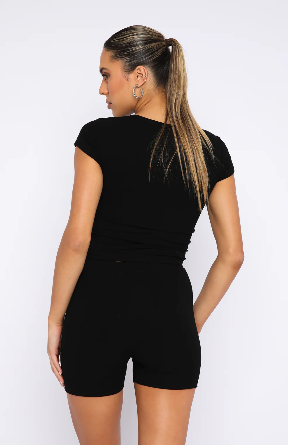 Project 5 Ribbed Baby Tee Ink - Image 4