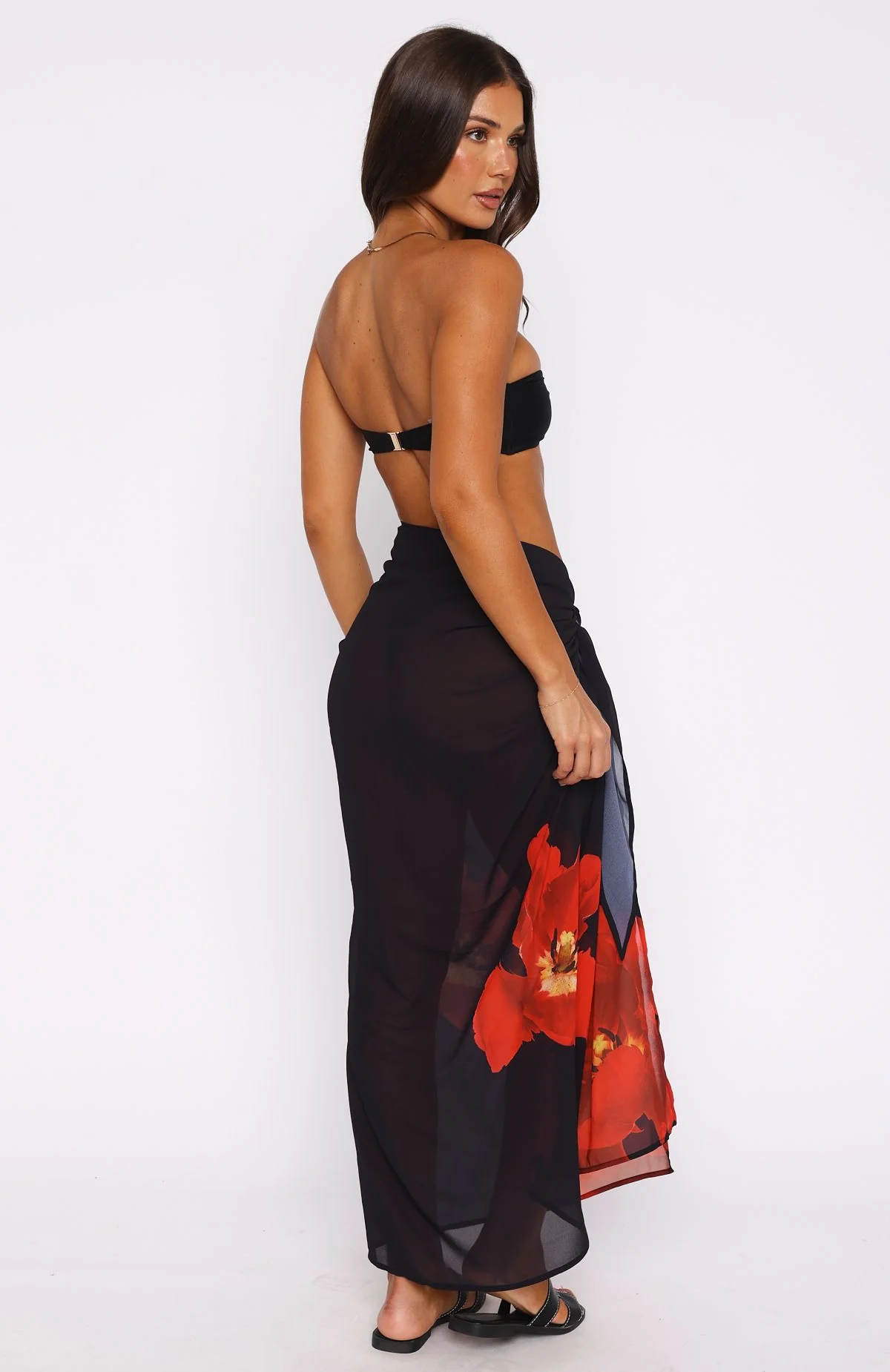 Seaforth Sarong Noir Bloom - Image 4