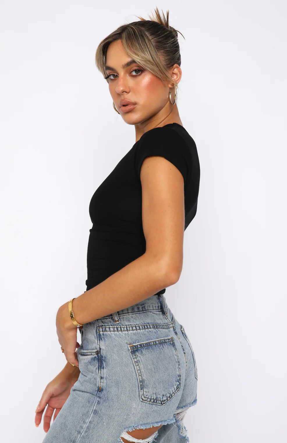 Too Blessed Tee Black - Image 3