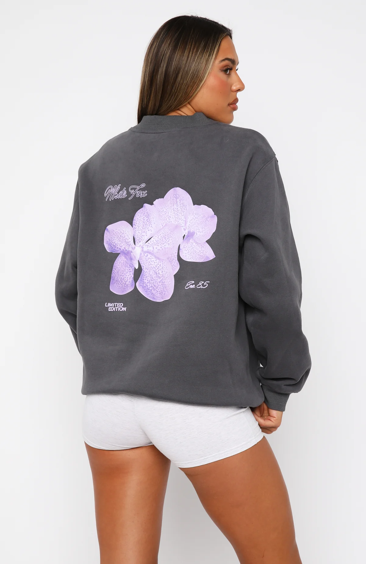 With Love Forever Oversized Sweater Volcanic - Image 4